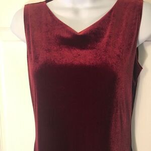 Beautiful Impressions Size S Mauve Slip On Dress